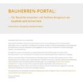 BAUHERRENreport GmbH: Empfehlungsmarketing für Bauunternehmen mit realen Fakten