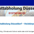 Schrottabholung Rhein- Ihr zuverlässiger Schrotthändler in Düsseldorf