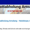 Wann lohnt sich eine kostenlose Schrottabholung in Arnsberg?