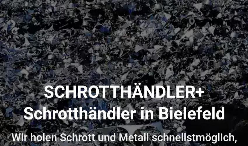 Schrottentsorgung übernimmt Schrotthändler Bielefeld kauft Schrott jeder Art