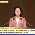 Hyun Sook Yoon, IWPG-Vorsitzende: "Antwort auf Frieden - 10 Artikel und 38 Klauseln der DPCW"