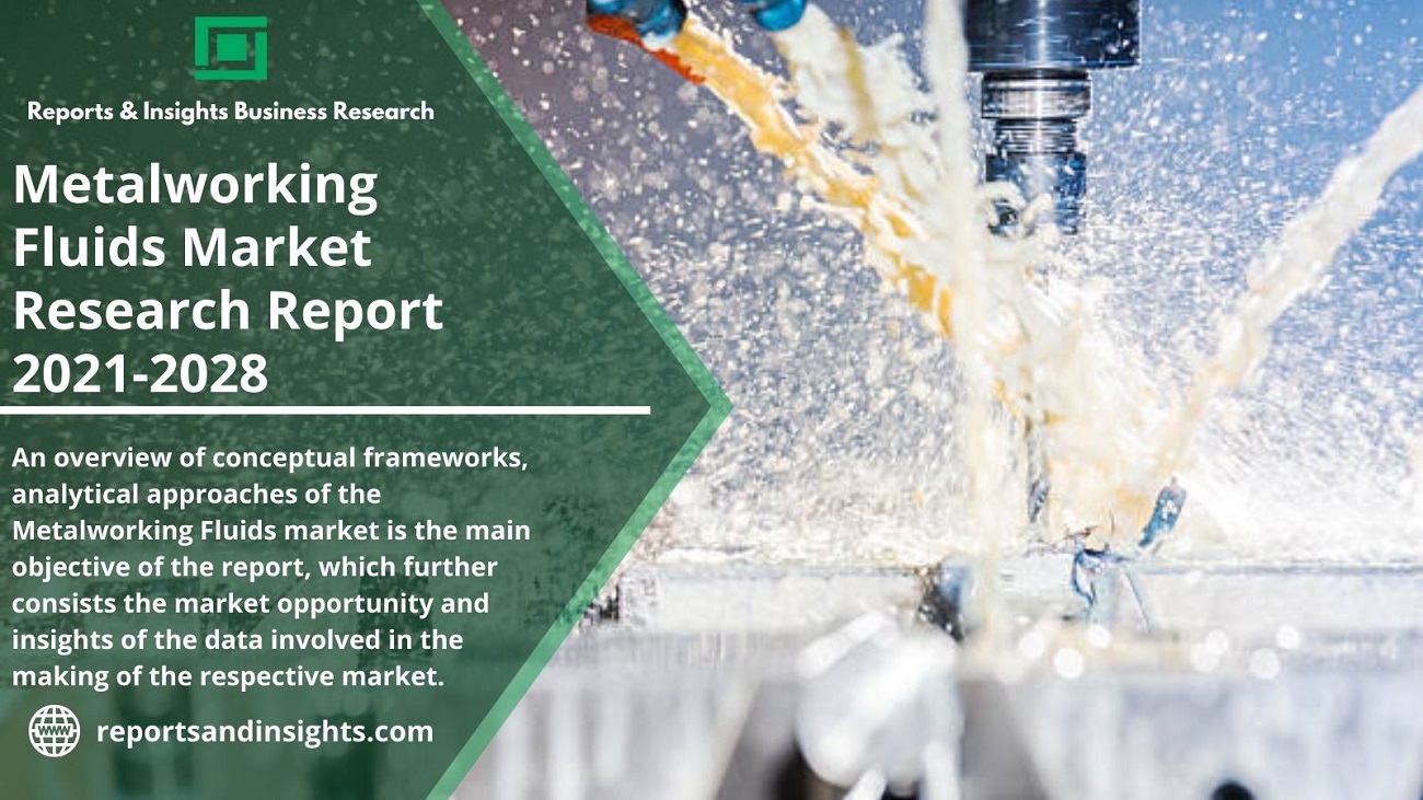 Metalworking Fluids Market Size 2021 Industry Recent Developments and Latest Technology, Size, Trends, Global Growth, Supply Demand Scenario, and Forecast Research Report 2028 Report by Reports and Insights
