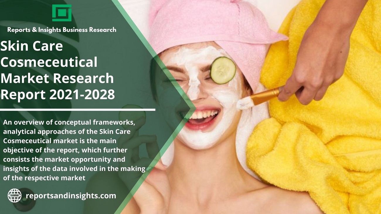 Skin Care Cosmeceutical Market Size & Share 2021| Growth, Share, Global Trends, Analysis and Forecast 2028| Top Key Players by Reports and Insights