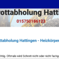 Schrottabholung Rhein kümmert sich um Ihren Schrott in Hattingen