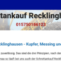 Schrottankauf in Recklinghausen- machen Sie Ihr Schrott zu Bargeld