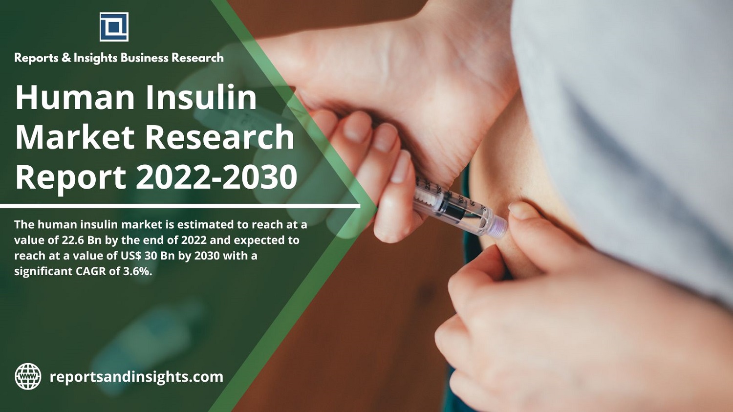 Global Human Insulin Market Sales, Supply-Demand, Top Players, Size, Share and Growth Factors Report with Forecast to 2030 | By R&I